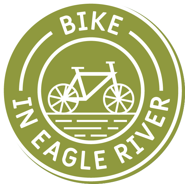 Bike in eagle river logo.