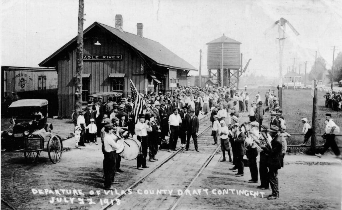 Only in Eagle River The 100Year Old Train Depot Eagle River Area Chamber of Commerce