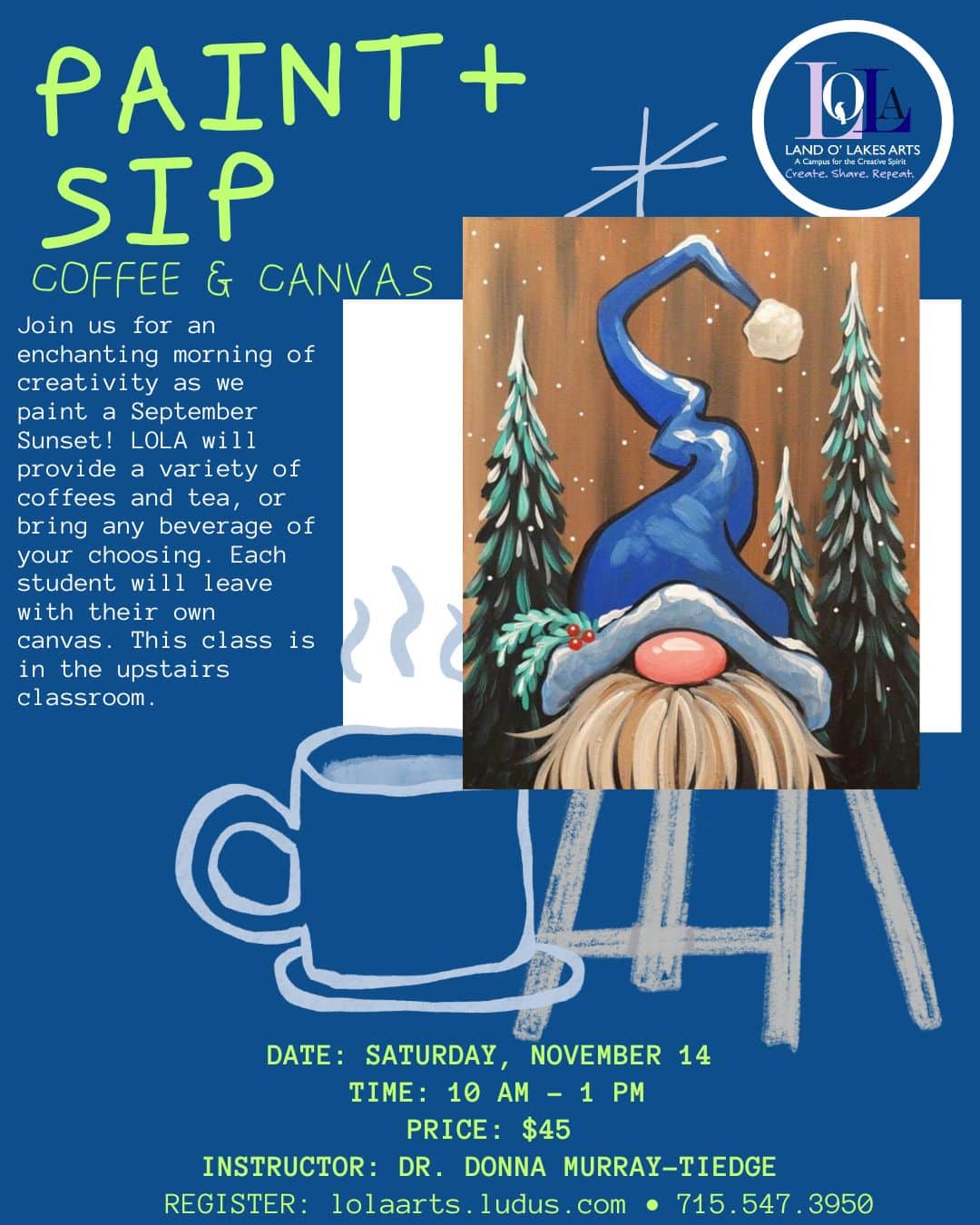 14 lola paint and sip