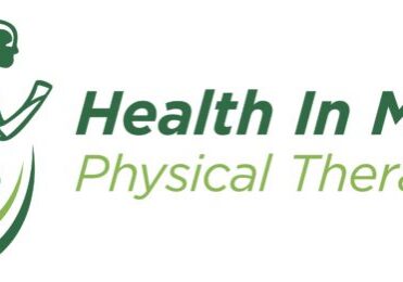 Logo featuring a green figure running alongside the text "Health In Motion Physical Therapy," perfectly capturing the essence of active healing and rejuvenation.