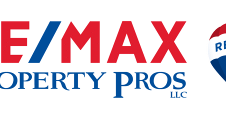 Re/max property pros llc logo featuring the brand's name and a hot air balloon graphic.