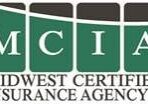 Logo of Midwest Certified Insurance Agency Ltd. featuring a green and white color scheme with the initials "MCIA" prominently displayed.